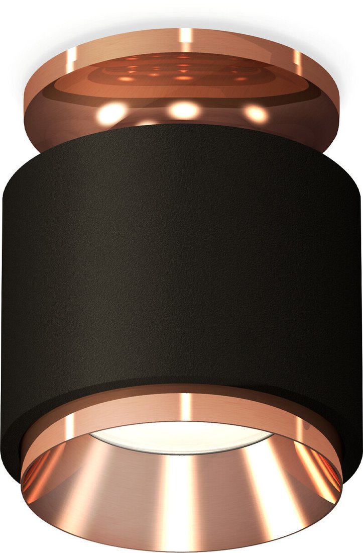 

Припотолочная люстра Ambrella light Techno spot XS7511140 SBK/PPG