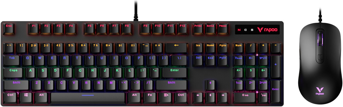 Игровой набор Rapoo V150S (черный)
