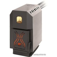 Печь-камин Теплодар ТОП модель 200 со стальной дверцей