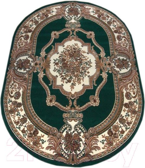 Ковер для жилой комнаты БелКа Лайла Де Люкс Овал 15318 10262 (0.6x1)