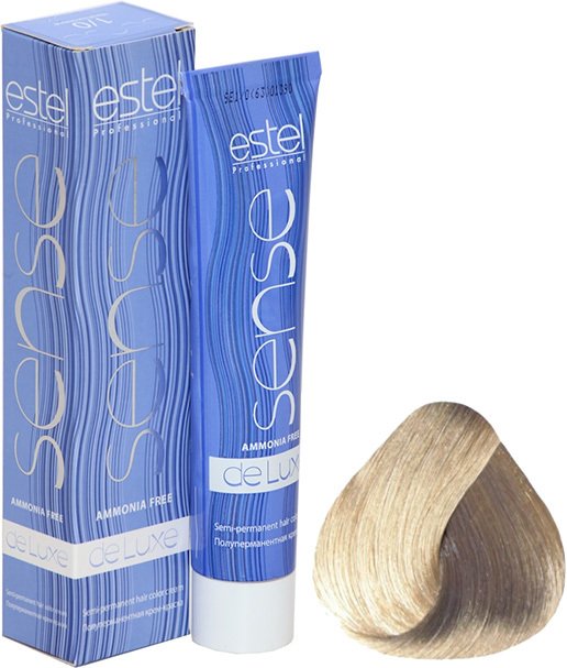 

Крем-краска для волос Estel Professional Sense De Luxe 8/36 светло-русый золотисто-фиолетовый