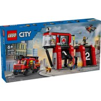 Конструктор LEGO City 60414 Пожарная станция с пожарной машиной