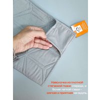 Чехол на подушку Matex Pillowcases Flower 65-258 (светло-серый)