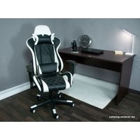 Игровое (геймерское) кресло Меб-ФФ MFG-1022 (черный/белый)