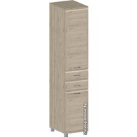 Шкаф-пенал Лером Мелисса ШК-2823-ГС (гикори джексон светлый)