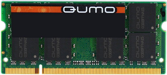 

Оперативная память QUMO 2GB DDR2 SO-DIMM PC2-6400 (QUM2S-2G800T6)