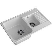 Кухонная мойка GranFest QUARZ Z-21K (серый)