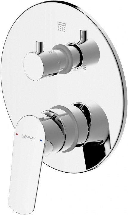 

Смеситель Bravat PB8429564CP-2-ENG 1-функциональный