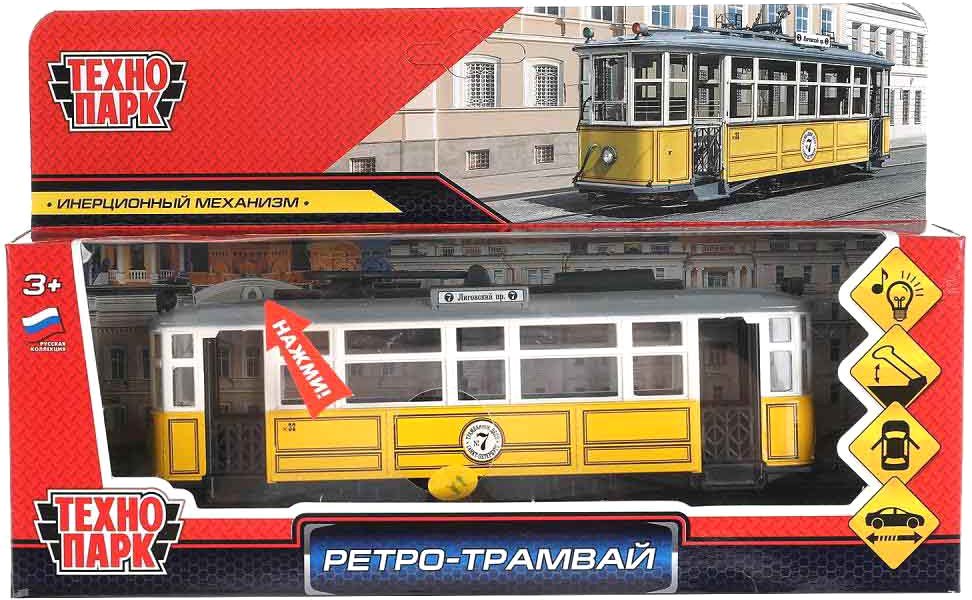 

Трамвай Технопарк Ретро-трамвай TRAMMC1-17SL-YE
