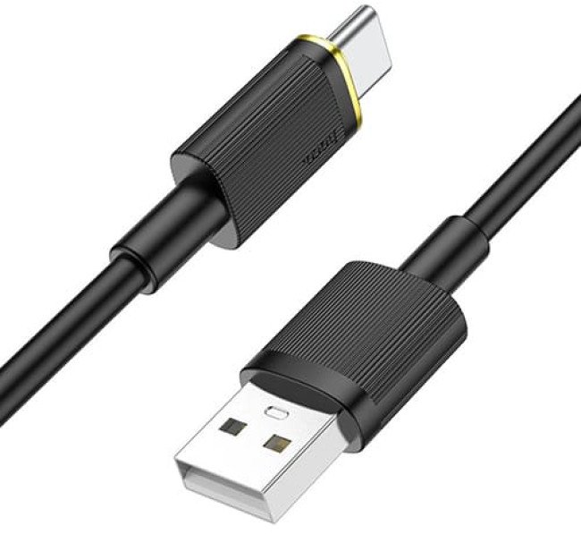 

Кабель Hoco U109 USB Type-A - USB Type-C (1.2 м, черный)
