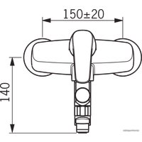 Смеситель Oras Safira 1074X