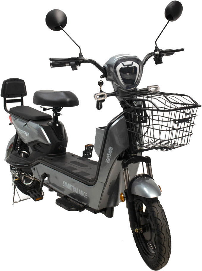 

Электровелосипед Smart Balance Minicooper 2024 (серый)