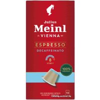 Кофе в капсулах Julius Meinl Espresso Decaffeinato Biodegradable Inspresso 10 шт