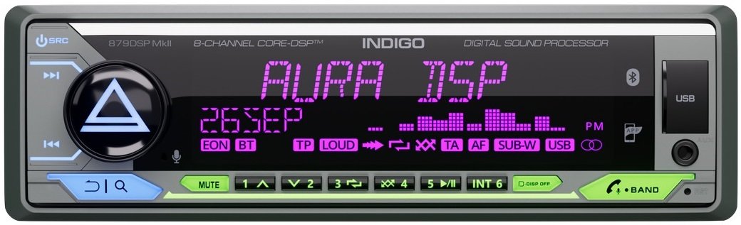 

USB-магнитола Aura Indigo-879DSP MKII