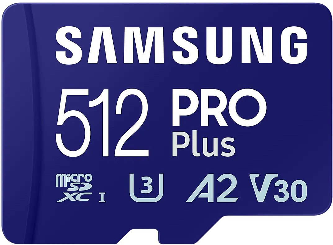 

Карта памяти Samsung PRO Plus microSDXC 512GB MB-MD512SA/EU (с адаптером)