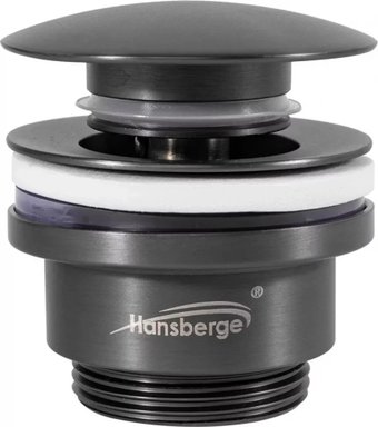 Донный клапан Hansberge H107 (графит)