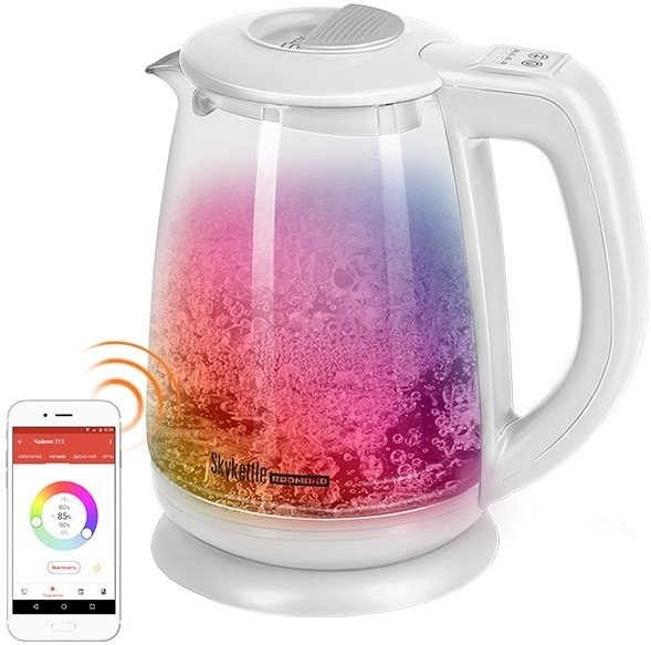 

Электрический чайник Redmond (Редмонд) SkyKettle RK-G212S (белый)