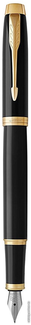 Ручка перьевая Parker IM Metal Black GT 1931645