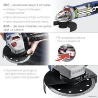 Угловая шлифмашина Зубр Профессионал УШМ-П125-1500 ЭПСТ