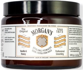 Помада Morgan’s Pomade ваниль и мед Экстра Сильная фиксация 500 г