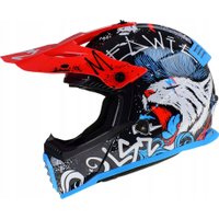 Мотошлем LS2 MX437 Fast 2 Mini Starmaw (S, черный)