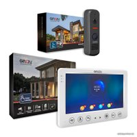 Комплект видеодомофона Ginzzu DP-0703