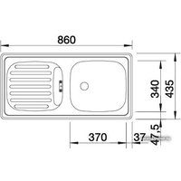 Кухонная мойка Blanco FLEX [511917]