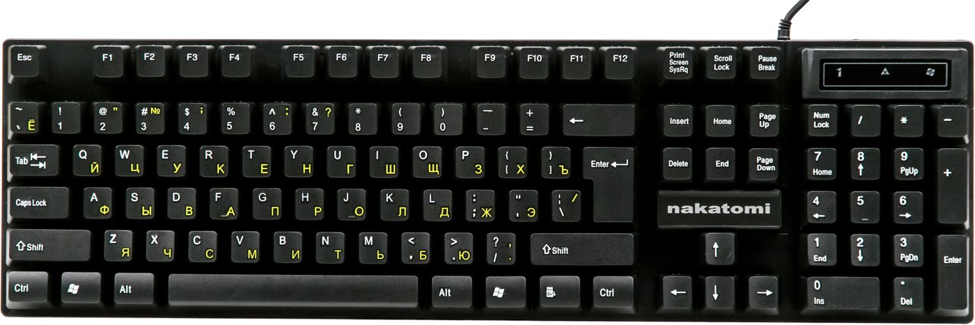 

Клавиатура Nakatomi KN-06U