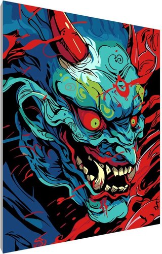 Картина по номерам PaintLine Японский демон PL-00202