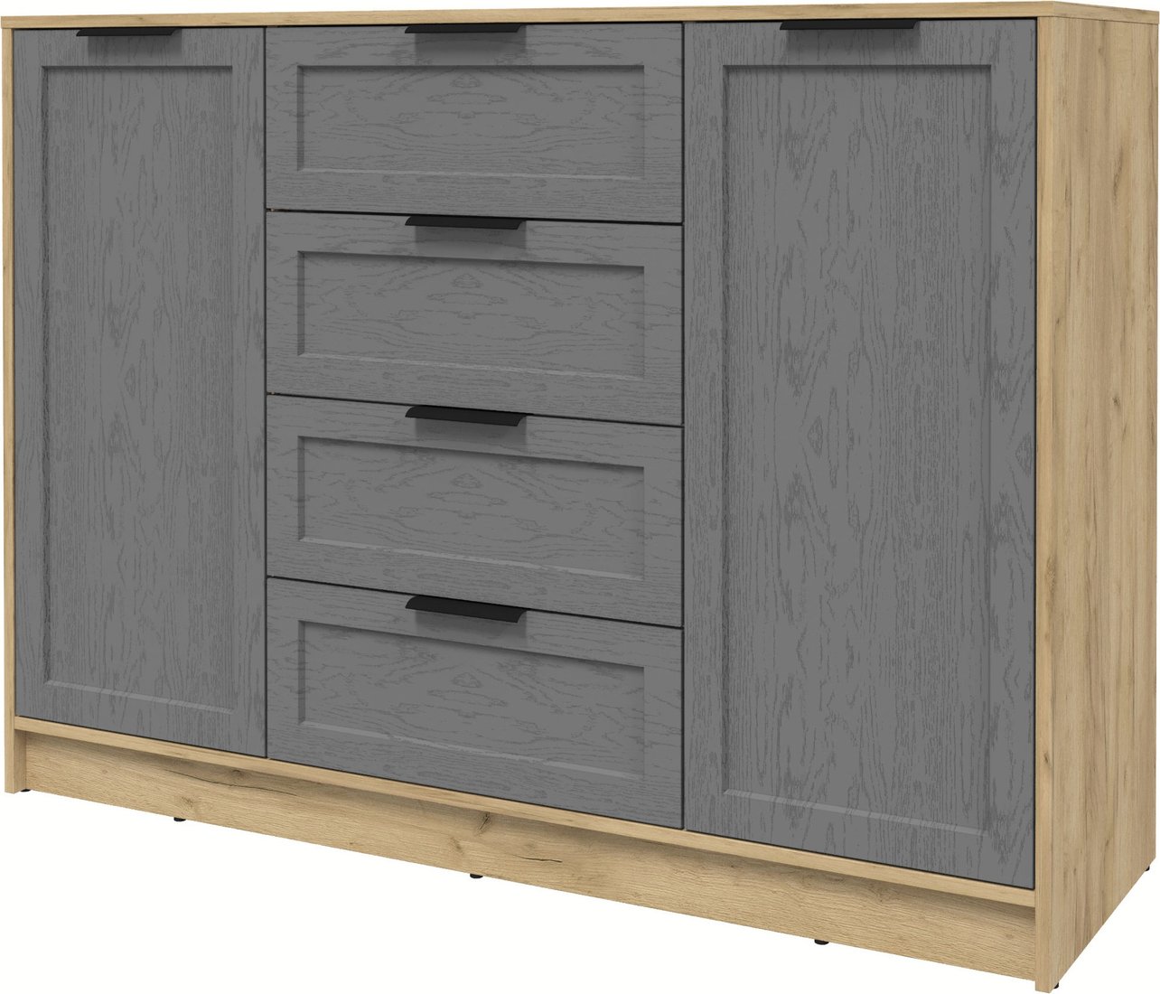 

Тумба Интерлиния Концепт Тренд КТ-Т140 (дуб золотой/дуб серый)