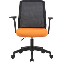 Офисное кресло CACTUS CS-MC222-BKOR (черный/оранжевый)