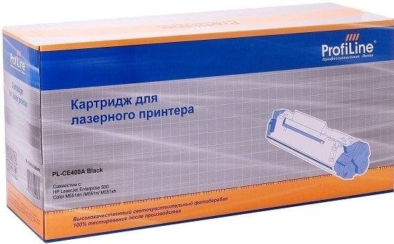 

Картридж ProfiLine PL-CE400A-Bk (аналог HP CE400A)