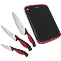 Набор ножей Rondell Arsenale RD-1891 (черный/бордовый)