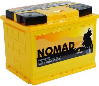 Автомобильный аккумулятор Nomad Premium 6СТ-55 Евро (55 А·ч)