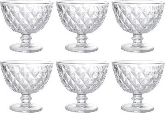 Набор креманок Tognana Glass Diamond N3585D1TRAS (6шт)