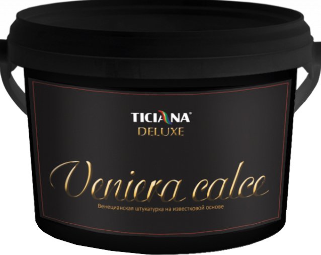 

Декоративная штукатурка Ticiana Deluxe Veniera Calce Венецианская на извести (2.2 л)