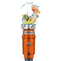Измельчитель пищевых отходов Meferi MFD380 Slim Ultra с беспроводной кнопкой в комплекте