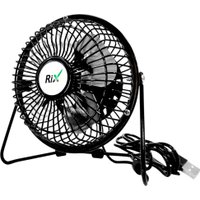 Вентилятор Rix RDF-1501USB (черный)