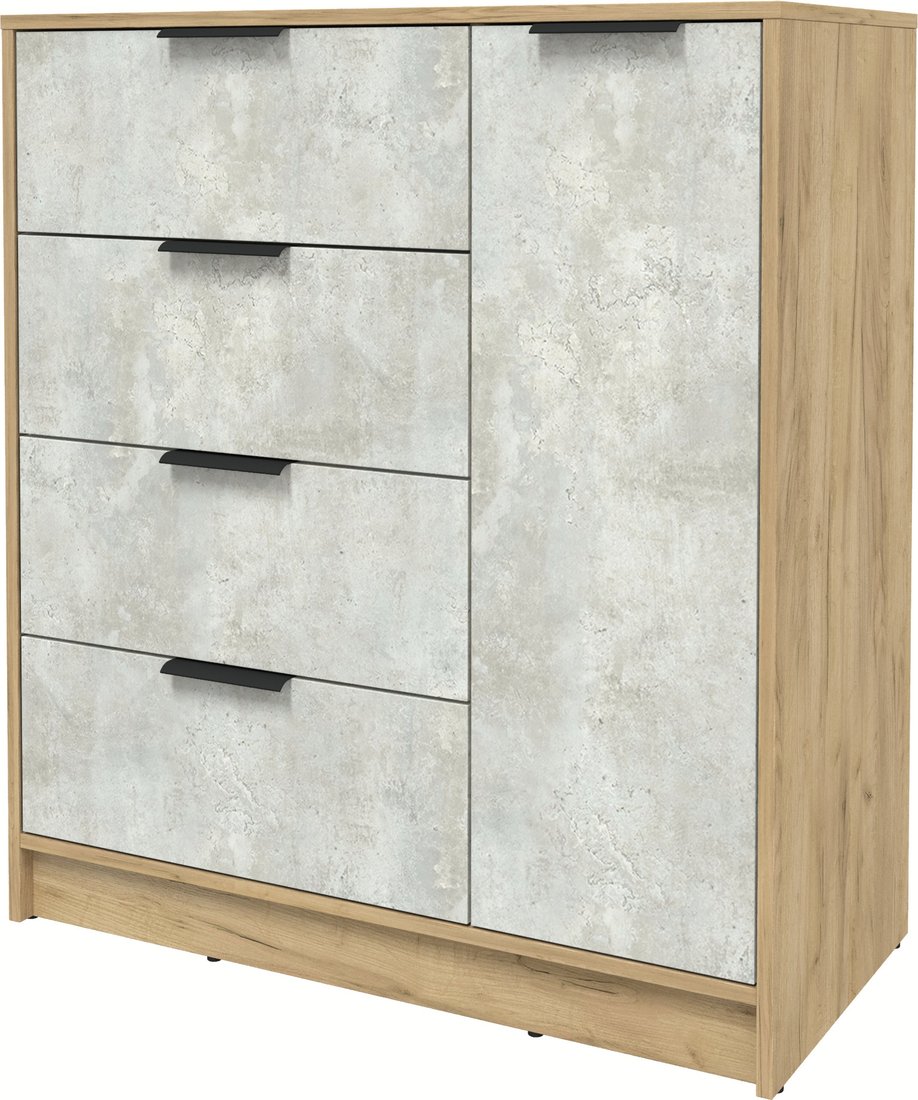 

Тумба Интерлиния Концепт КТ-Т90 (бетон лайт/дуб золотой)