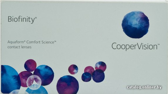 

Контактные линзы CooperVision Biofinity -2 дптр 8.6 мм