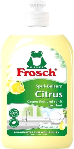

Средство для мытья посуды Frosch Citrus 500 мл