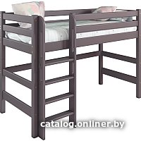 Кровать-чердак Мебельград Соня вариант 5 (массив сосны лаванда)