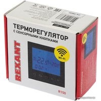 Терморегулятор Rexant R150 Wi-Fi 51-0591 (черный)