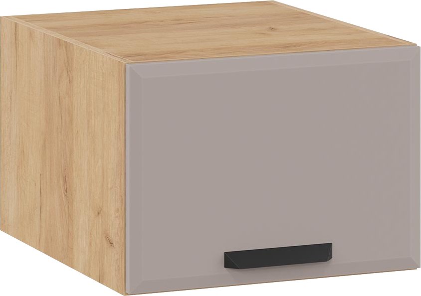 

Шкаф навесной Трия Тиана 1В5ГП (дуб крафт золотой/мокко супермат)