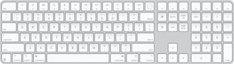 Клавиатура Apple Magic Keyboard USB-C MXK73ZA/A (с Touch ID и цифровой панелью, с белыми клавишами, раскладка US English)