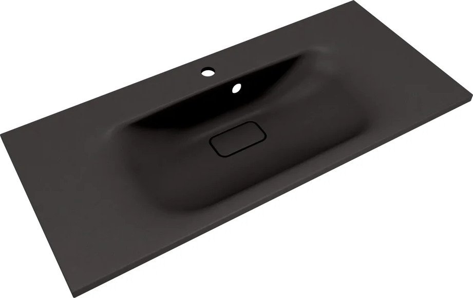 Умывальник Symbolite Фортуна 100x45 (кварц, антрацит)