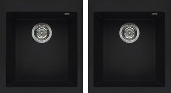 Кухонная мойка Elleci Quadra 200 Black K86