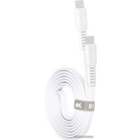 Кабель Rivacase Type-C Type-C PS6005 WT12 (1.2 м, белый)