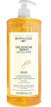

Byphasse Мицеллярный гель для душа с маслом арганы 1000 мл