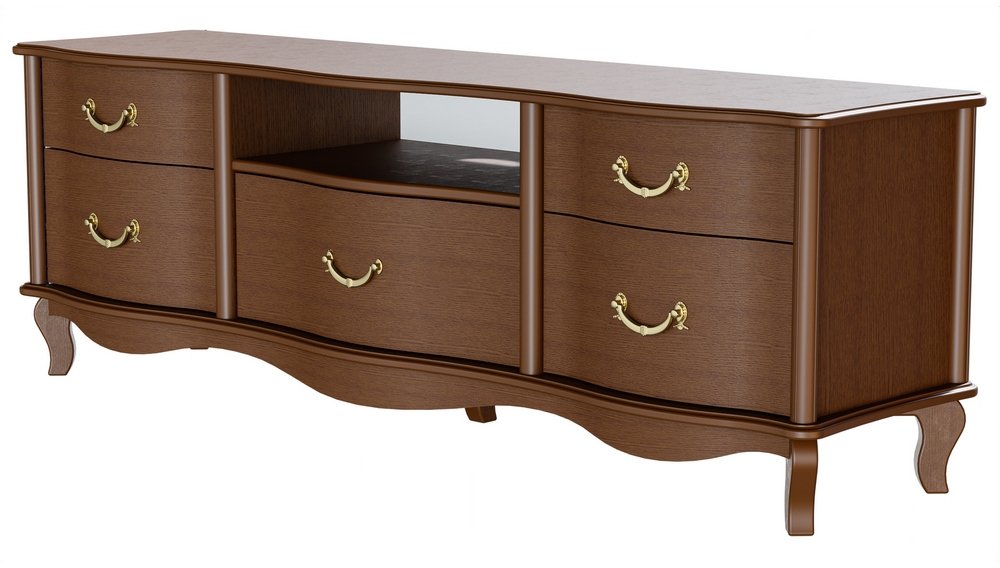 

Тумба Мебелик Джульетта ТВ 2 (орех)